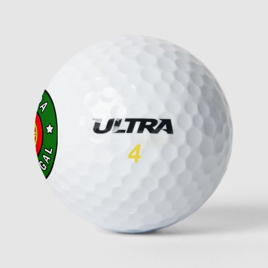 Lisboa Portugal Golfballen (Logo)