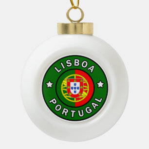 Lisboa Portugal Keramische Bal Ornament