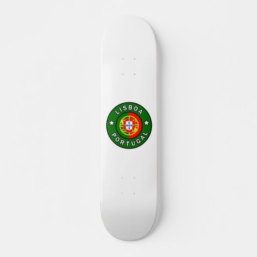 Lisboa Portugal Persoonlijk Skateboard (Voorkant)