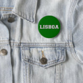 Lisboa Portugal Ronde Button 5,7 Cm (In situ)