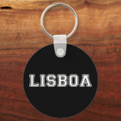 Lisboa Portugal Sleutelhanger (Voorkant)