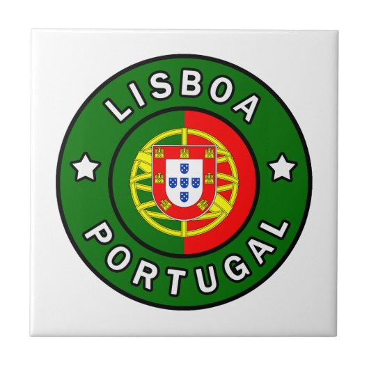 Lisboa Portugal Tegeltje (Voorkant)