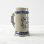 Lisboa Portugese Azulejo Keramische Stijl Mok – Vi (Voorkant links)