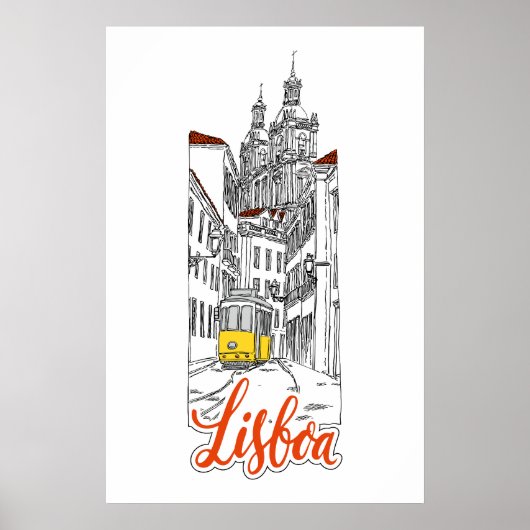 Lisboa Poster (Voorkant)