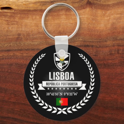 Lisboa Sleutelhanger (Voorkant)
