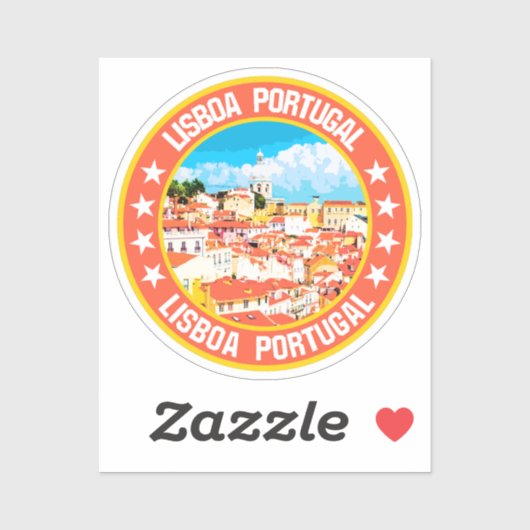 Lisboa Sticker (Vel)