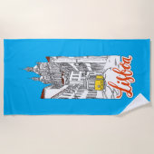 Lisboa Strandlaken (Voorkant)