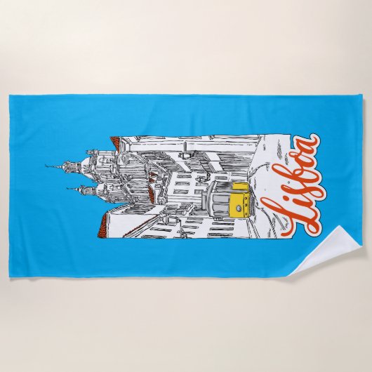 Lisboa Strandlaken (Voorkant)