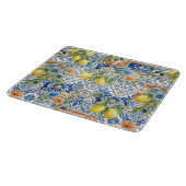 Lisbon Blue Lemon Tile Citrus Kitchen Decor Snijplank (Hoek)