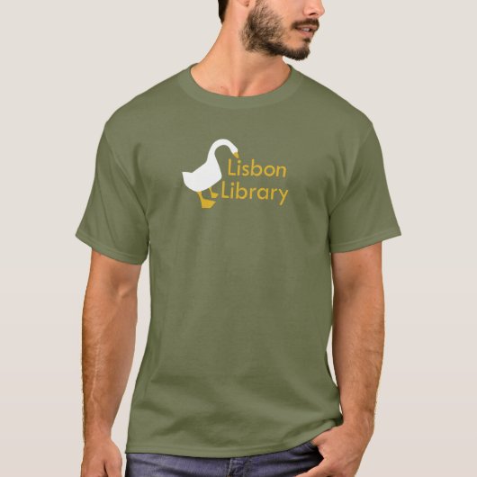 Lisbon Maine Library overhemd T-shirt (Voorkant)