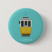 Lisbon Pin Ronde Button 5,7 Cm (Voorkant)