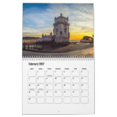 Lisbon-Portugal Calendar Kalender (Feb 2027)