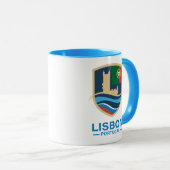 Lisbon Portugal Europe Mok (Voorkant rechts)