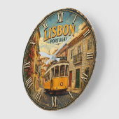 Lisbon Portugal Grote Klok (Hoek)