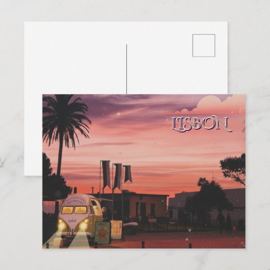 Lisbon Postcard Briefkaart (Voorkant / Achterkant)