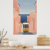 Lisbon Poster (Keuken)