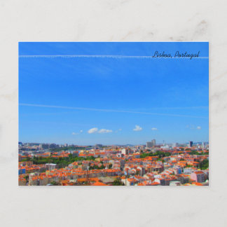 Lisbon Skyline ~ Lisbon, Portugal Briefkaart