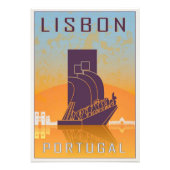 Lisbon vintage poster (Voorkant)