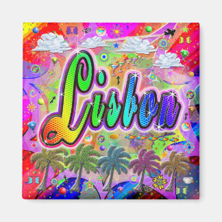 Lisbon Vista Express Magneet