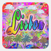 Lisbon Vista Express Sticker (Voorkant)