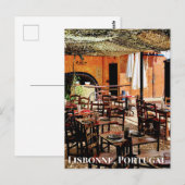 Lisbonne, Portugal Briefkaart (Voorkant / Achterkant)