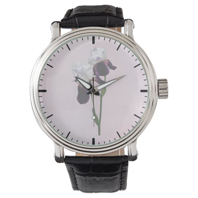 Lisdodde in liefde horloge (Voorkant)