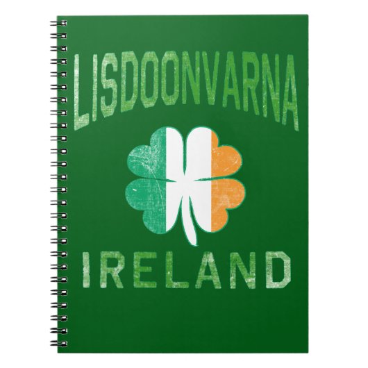LISDOONVARNA Ierland Notitieboek (Voorkant)