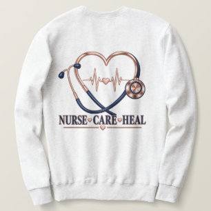 Lisebette LPN-verpleegkundige sweatshirt
