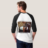 Lisella roept 3/4 ltiende T-shirt (kreeg quack???? (Achterkant volledig)