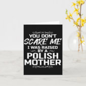 Lish Mother Raised Gift  Kaart (Gele Bloem)