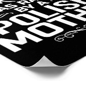 Lish Mother Raised Gift  Poster (Hoek)