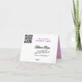 Lisianthus 6457 sympathiekaart past aan kaart (Achterkant)