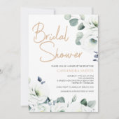 Lisianthus succulent ivory botanie Vrijgezellenfee Kaart (Voorkant)