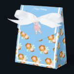 Lisima Ballet Hippo Gold Roos Birthday Gift/ Bedankdoosjes<br><div class="desc">lichtsima Ballerina Hippo White Ribbon Golden Rozen Birthday Party Gift Box/Favor Box. Ideaal voor een kind op het verjaardagsfeestje.</div>