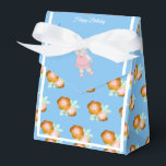 Lisima Ballet Hippo Gold Roos Birthday Gift/ Bedankdoosjes<br><div class="desc">lichtsima Ballerina Hippo White Ribbon Golden Rozen Birthday Party Gift Box/Favor Box. Ideaal voor een kind op het verjaardagsfeestje.</div>