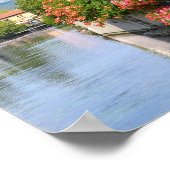 L'Isle sur la Sorgue in Frankrijk Poster (Hoek)