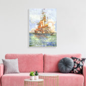 L'Isola Galleggiante Canvas Afdruk (Insitu (Woonkamer))