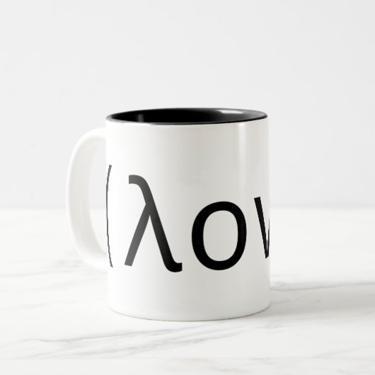 Lisp Love Mok (Voorkant links)