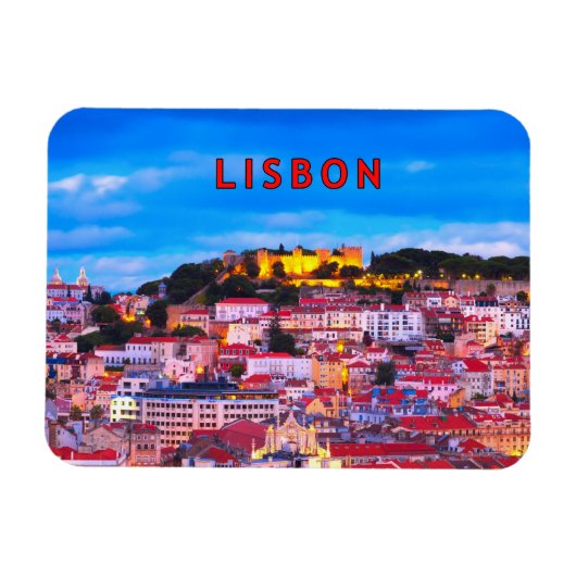Lissabon 001B Magneet (Horizontaal)