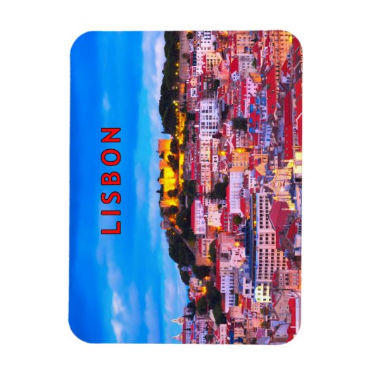 Lissabon 001B Magneet (Verticaal)