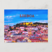 Lissabon 001D Briefkaart (Voorkant)