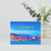 Lissabon 003B Briefkaart (Staand voorkant)
