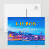 Lissabon 003B Briefkaart (Voorkant / Achterkant)