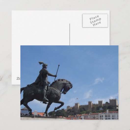 Lissabon 1 briefkaart (Voorkant / Achterkant)