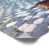 Lissabon Alfama Dog-architectuur Foto Poster (Hoek)