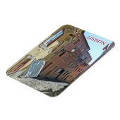 Lissabon Alfama straatfriet magnet Magneet (Linkerzijde)