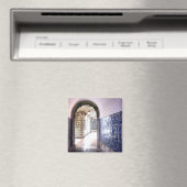 Lissabon Azulejos & Arches Portugal Foto Magneet (Insitu (Vaatwasser))