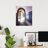 Lissabon Azulejos Tegel Architectuur Foto Poster (Thuiskantoor)