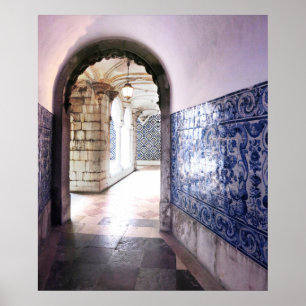 Lissabon Azulejos Tiles Architecture Foto Poster