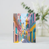 Lissabon-beleid Briefkaart (Staand voorkant)